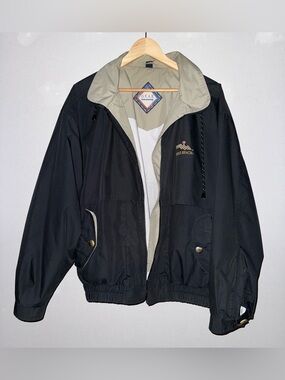 Vintage Gear for Sports windbreaker Rain Jacket Pebble Beach Golf 90s sz Medium